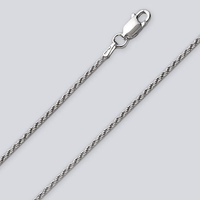 Sterling Silver Rope Chain 1.7mm